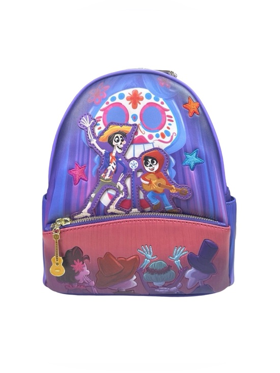 Loungefly Handbags - Loungefly x Pixar Coco Miguel & Hector Performance Mini Backpack 9”x10.5”x4.5”